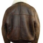 B3 Aviator Shearling Bomber Jacket - Image 3