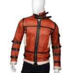 Mens B6 RAF Aviator Sheepskin Waxed Jacket - Image 3