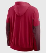 Commanders Nike Sideline Anorak Hoodie Jacket - Image 3