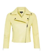 Faux Leather Women’s Biker Jacket