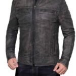 Bomber Lambskin Genuine Leather Jacket - Image 4