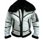 Men RAF B3 Bomber Flight Aviator Jacket