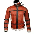 Mens B6 RAF Aviator Sheepskin Waxed Jacket
