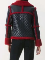 Women’s Aviator B3 Shearling Jacket - Image 3