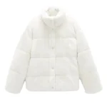 Womens Fur Puffer Jacket