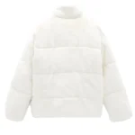Womens Fur Puffer Jacket - Image 3