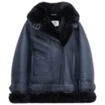 Women’s Aviator Moya Leather Jacket - Image 4