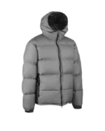 Women’s Grey Puffer Down Jacket - Image 3