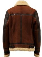 Men In Kilts Shearling Aviator Jacket - Image 4